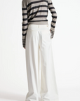 Odette Striped Knit Sweater by Saint Art