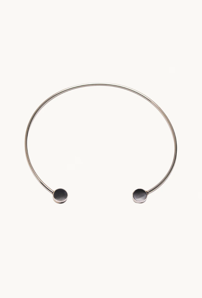 Pampa Alpaca Metal Necklace by Curatoria