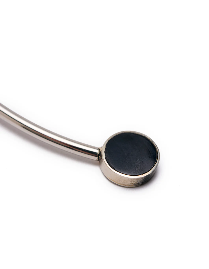 Pampa Alpaca Metal Necklace by Curatoria