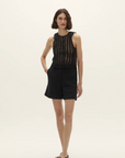 Yunga Top in Black by Curatoria