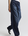 Stevie Barrel Jean in Mechanic Wash by Saint Art