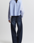Stevie Barrel Jean in Mechanic Wash by Saint Art