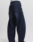 Stevie Barrel Jean in Mechanic Wash by Saint Art