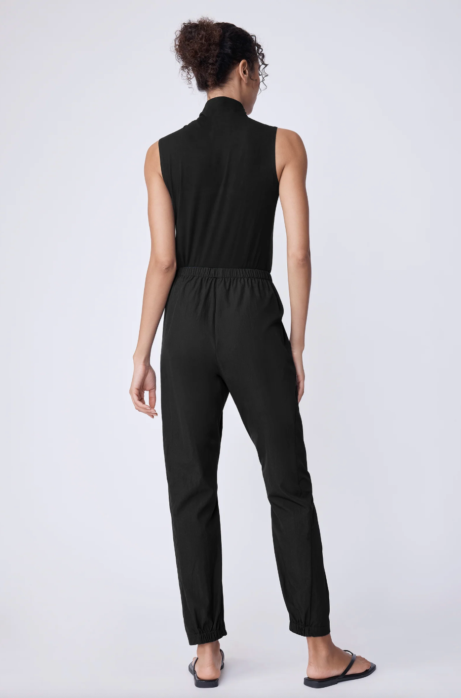 Asher Angle Seam Jogger in Black by Kal Rieman