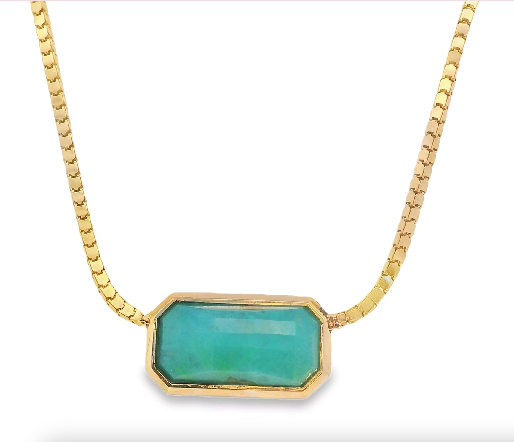 Gem Silica Necklace by Leela Grace Jewelry