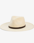 Jude Straw Fedora in Natural by Janessa Leone