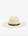 Jude Straw Fedora in Natural by Janessa Leone