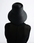 Suni Bucket Hat in Black by Janessa Leone