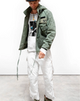 HOMESTUD OUTOFSIGHT POPLINAIR FLAPSNAP KITE PANT by FREECITY
