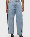 Courtney Mid-Rise Baby Barrel in Arcade by Hudson