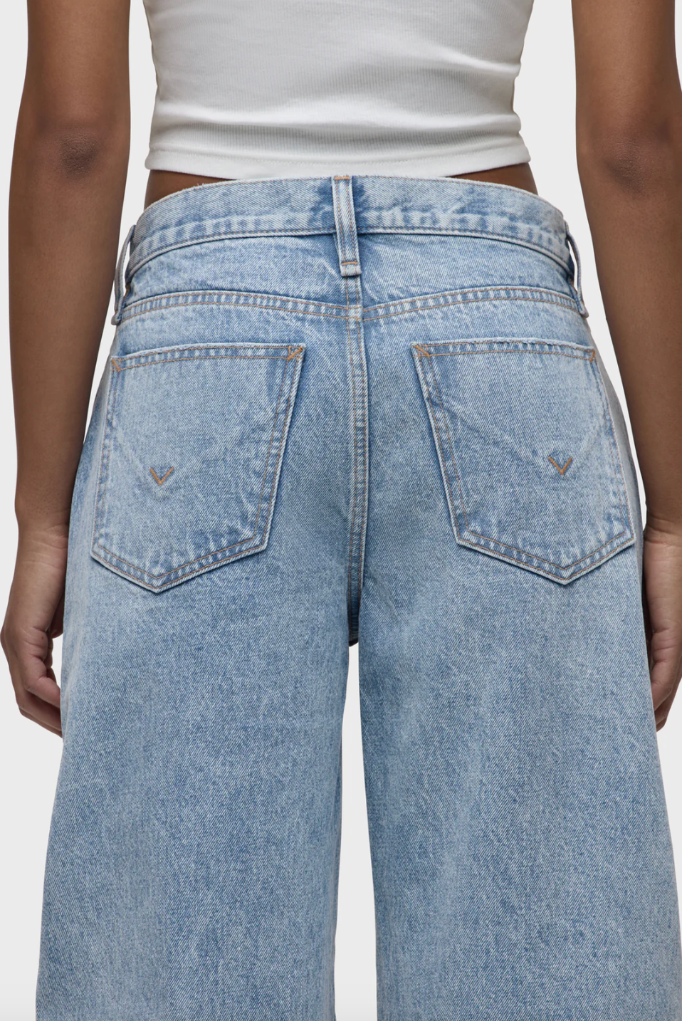 Courtney Mid-Rise Baby Barrel in Arcade by Hudson