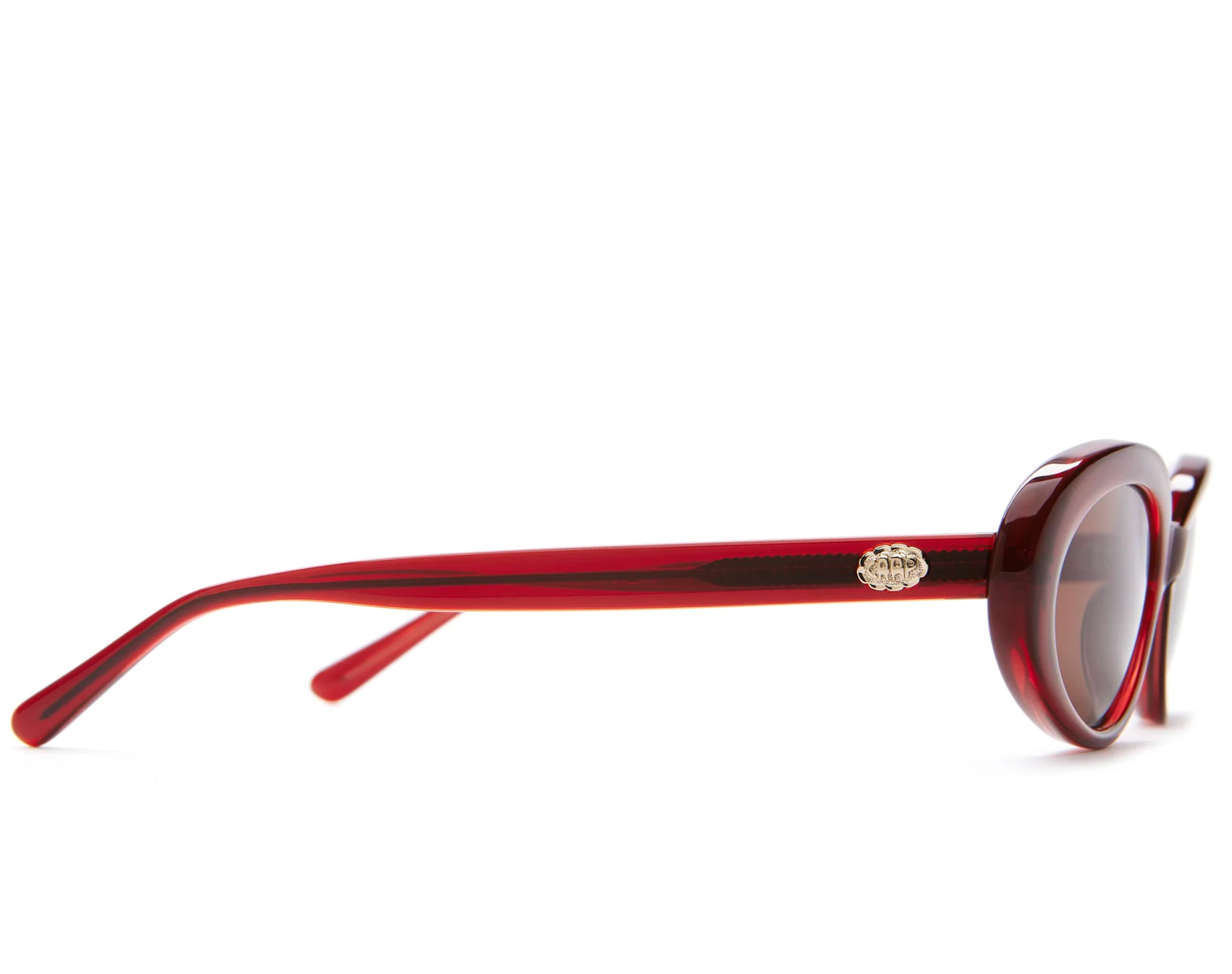 The Sweet Leaf in Crystal Black Cherry Bio by Crap Eyewear