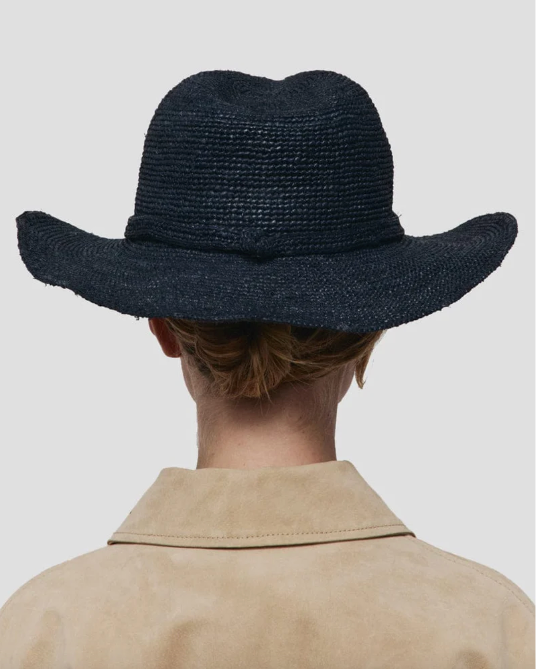 The Sacha Hat in Navy by Janessa Leone