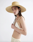 Roma Hat in Natural by Janessa Leone