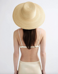Roma Hat in Natural by Janessa Leone