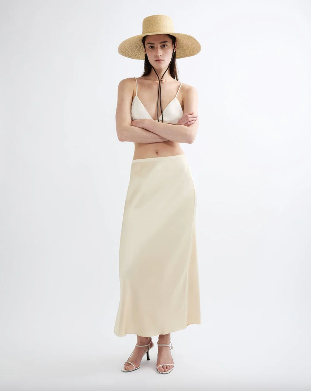 Roma Hat in Natural by Janessa Leone