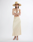 Roma Hat in Natural by Janessa Leone
