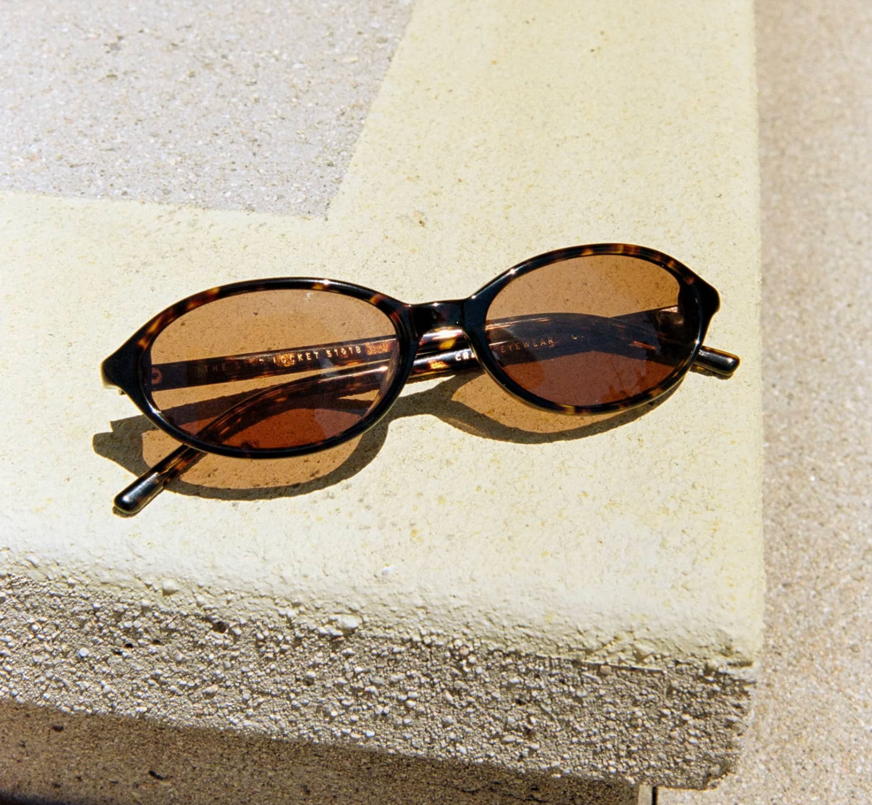 The Star Locket in Dark Tortoise Bio / Cinnamon by Crap Eyewear