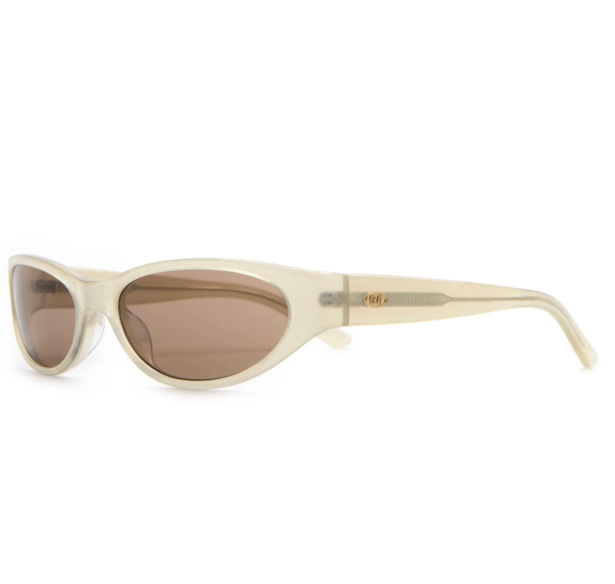 The Mini Funk in Champagne Glitter Bio / Shroom by Crap Eyewear