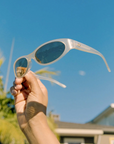 The Mini Funk in Champagne Glitter Bio / Shroom by Crap Eyewear