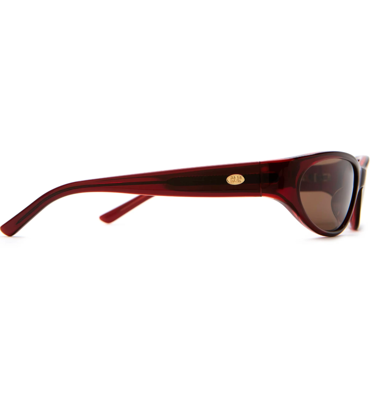 The Mini Funk in Crystal Black Cherry Bio / Desert by Crap Eyewear