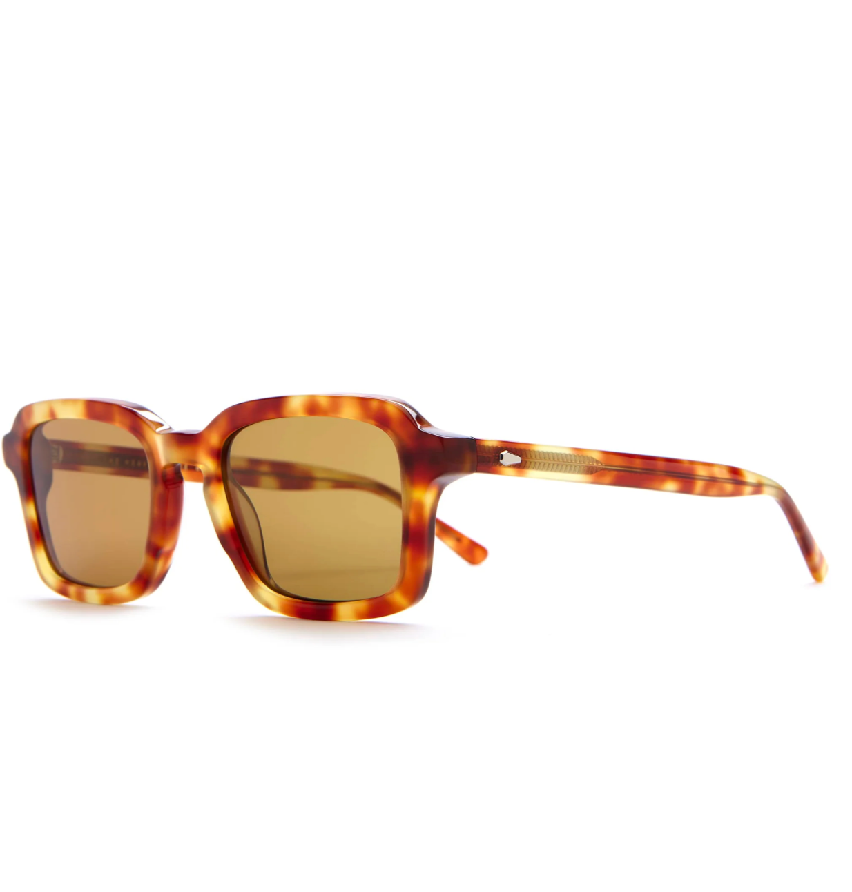 Heavy Tropix in Blonde Tortoise Bio / Polarized Mustard by Crap Eyewear