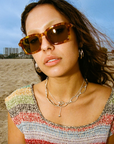 Heavy Tropix in Blonde Tortoise Bio / Polarized Mustard by Crap Eyewear