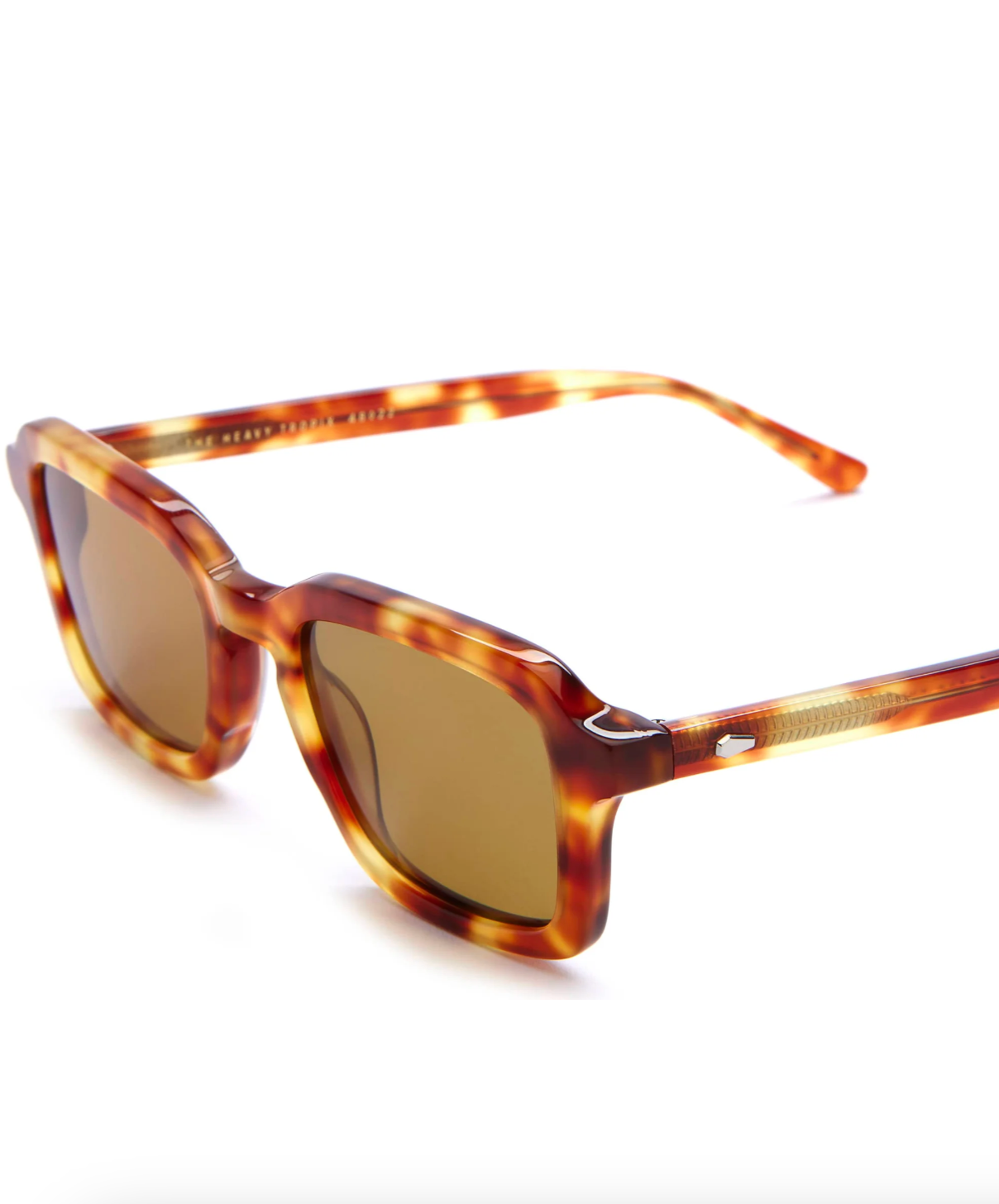 Heavy Tropix in Blonde Tortoise Bio / Polarized Mustard by Crap Eyewear