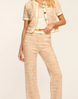 Kayla Pant in Orange Tweed by Ramy Brook
