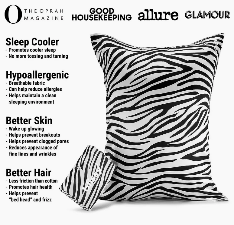 Standard Size Pillowcase by Blissy (Various Colors)