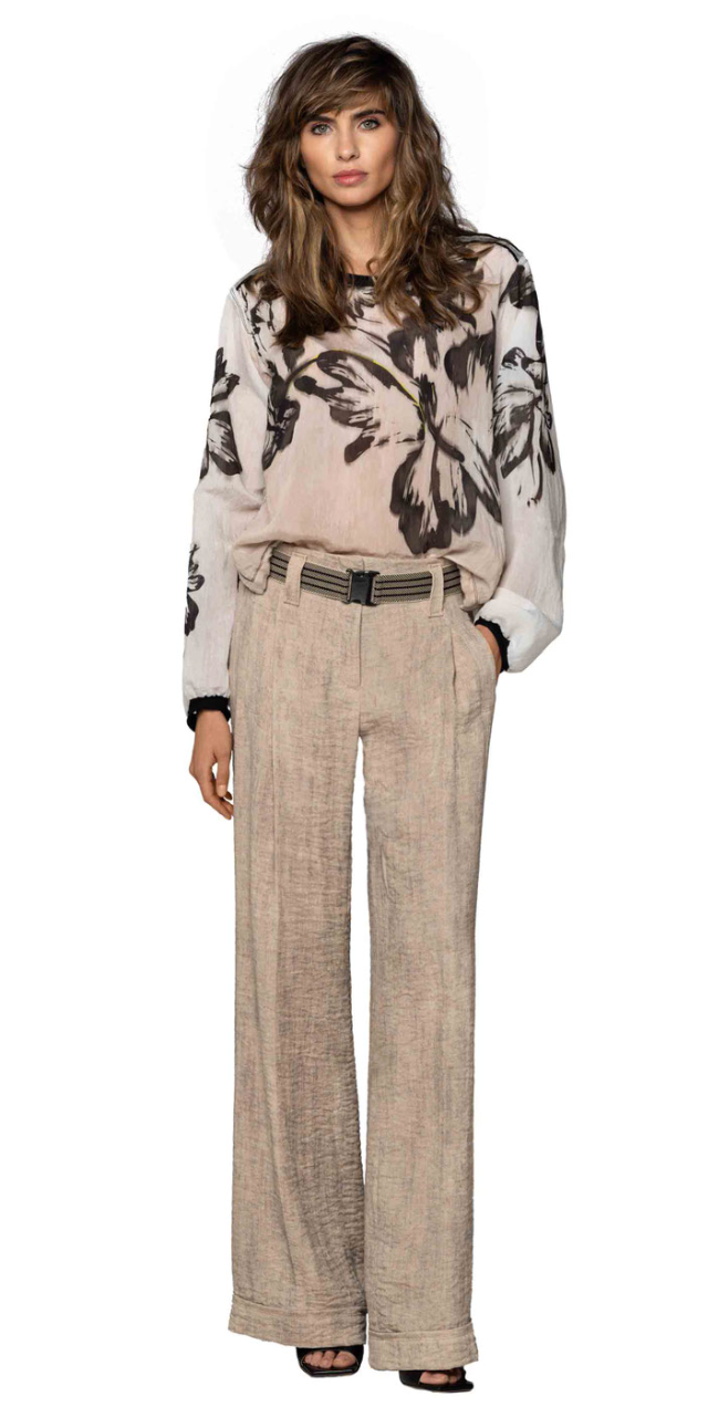 Crinkle Trouser by Beate Heymann