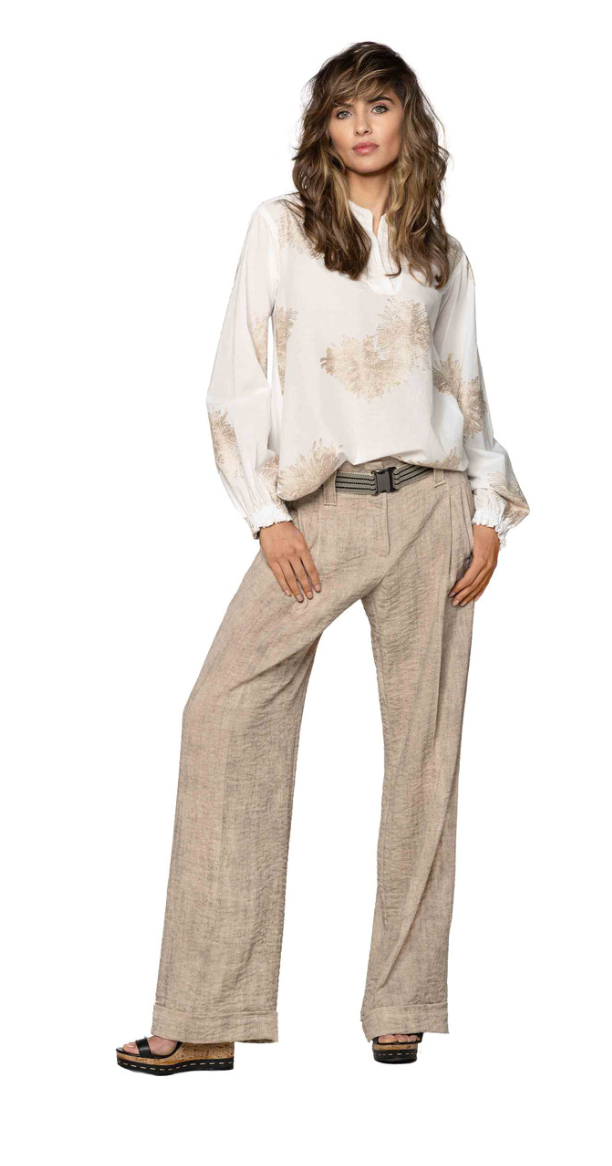 Crinkle Trouser by Beate Heymann