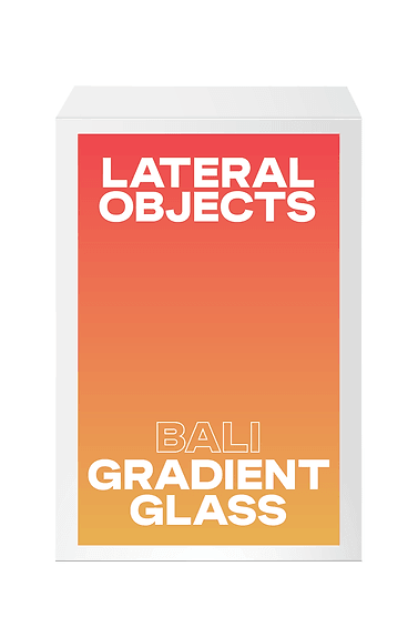 Bali Gradient Glass by Lateral Objects - Haven